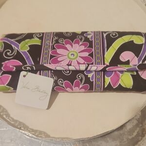 Vera Bradley Purple Punch Sleek Wallet